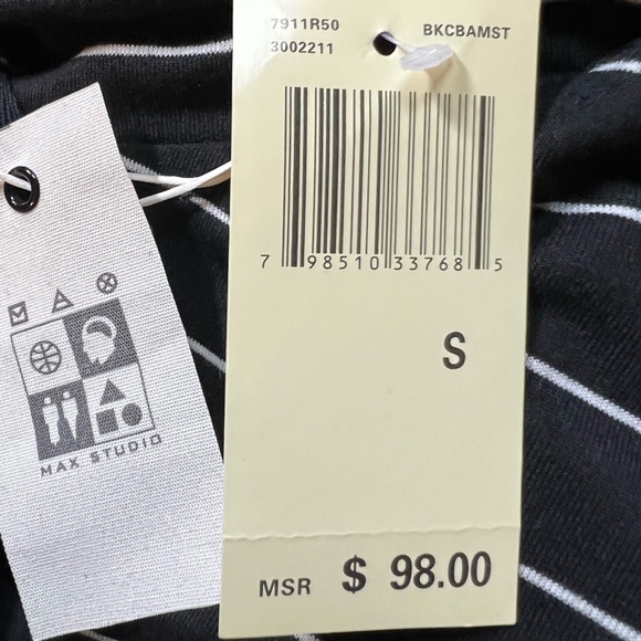 Max Studio Striped Cowl Neck Dress size Small - Picture 10 of 16